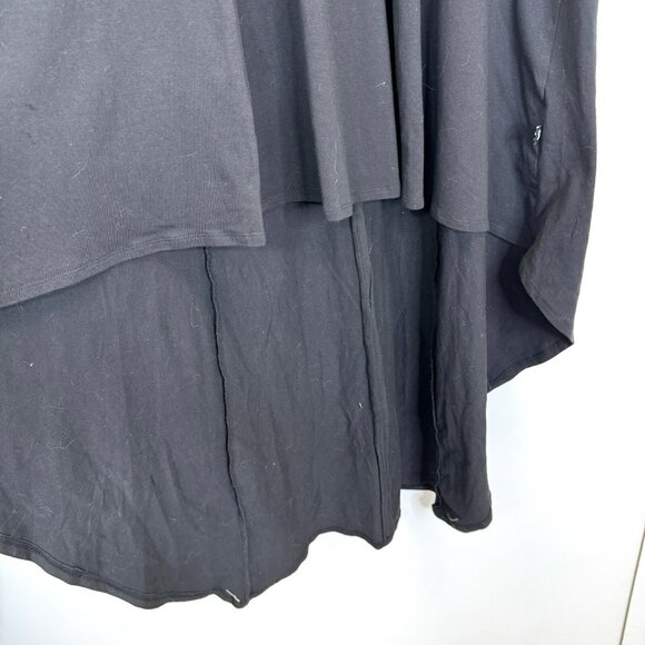 Royal Bones Dress Daang Goodman Size XL Black Hi Low Grunge Goth Emo Punk Witchy - Picture 3 of 5